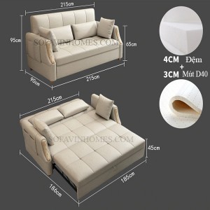 Sofa Giường Kéo Đa Năng Giá Rẻ SV-26