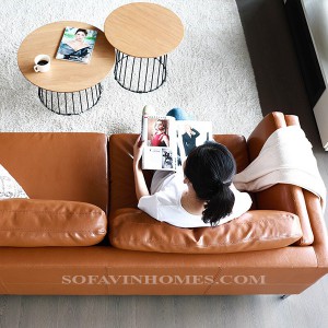 Sofa Văng Da Hiện Đại Giá Rẻ Uy Tín Tại Hà Nội SV-06