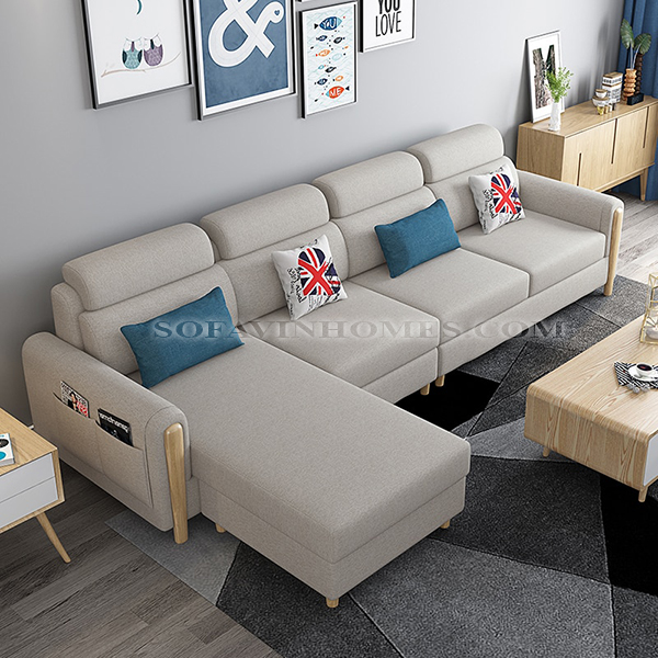 sofa góc hiện đại giá rẻ cho phòng khách tại hà nội