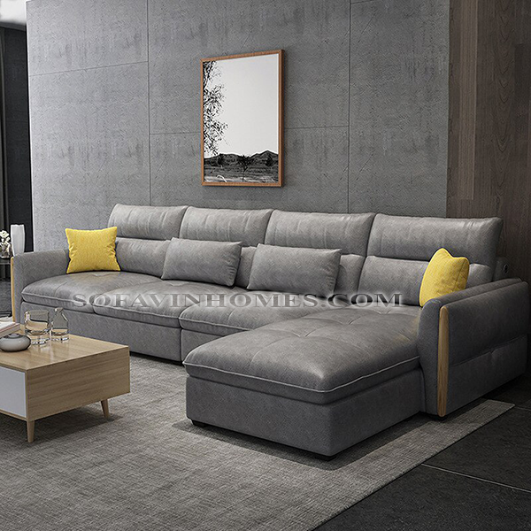 Sofa góc da giá rẻ uy tín tại Hà Nội