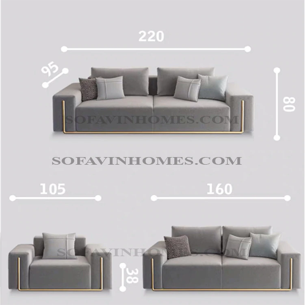 Sofa văng bọc vải cao cấp giá rẻ hà nội