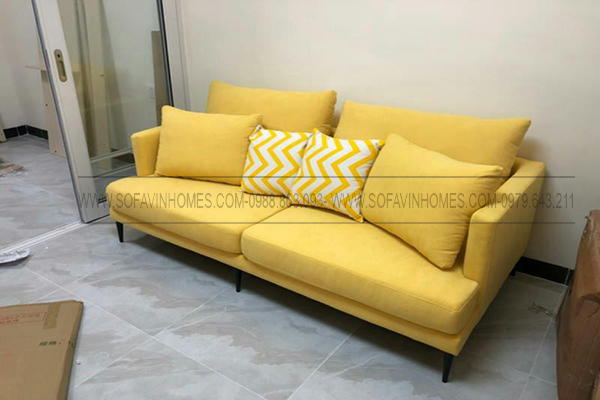 Sofa văng bọc vải cao cấp giá rẻ Hà Nội