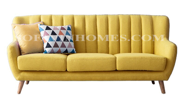 Sofa văng bọc vải chung cư đẹp giá rẻ