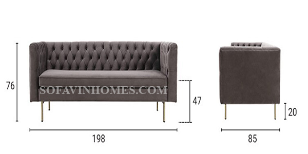 Sofa văng nỉ hiện đại giá rẻ uy tín hà nội