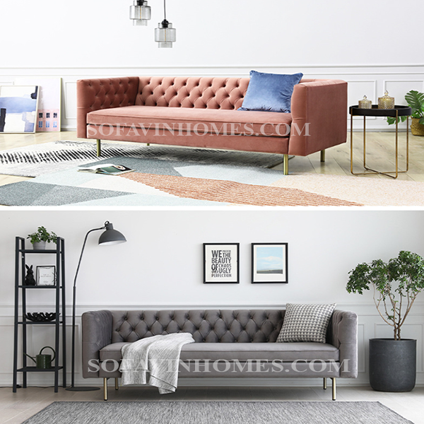 Sofa văng nỉ nhỏ gọn hiện đại giá rẻ uy tín tại hà nội