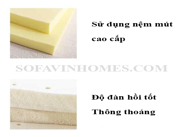 Sofa văng bọc vải phòng khách cao cấp giá rẻ uy tín hà nội