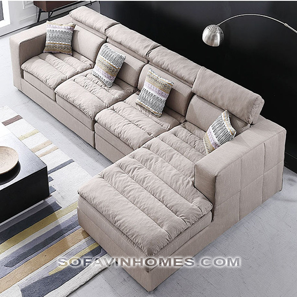 Sofa nỉ đẹp giá rẻ cho phòng khách tại hà nội