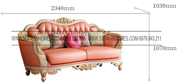 Sofa tân cổ điển phòng khách giá rẻ uy tín tại Hà Nội