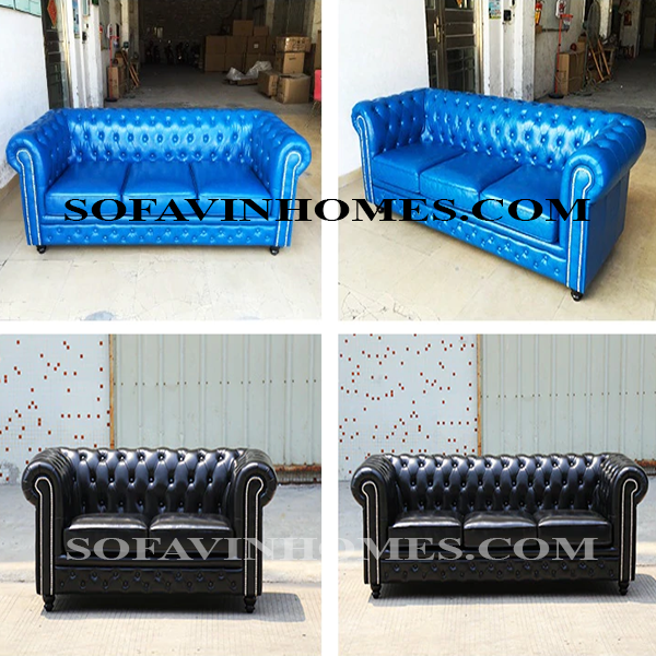 Sofa văng da phòng khách hiện đại giá rẻ uy tín Hà Nội