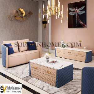 Sofa Phòng Khách Châu Âu Hiện Đại SV-68